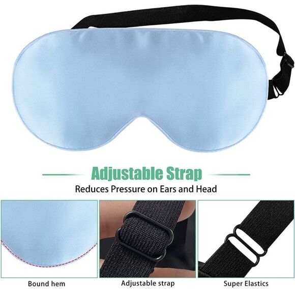 2 Pack of Sleeping Masks - Picture 2 of 5